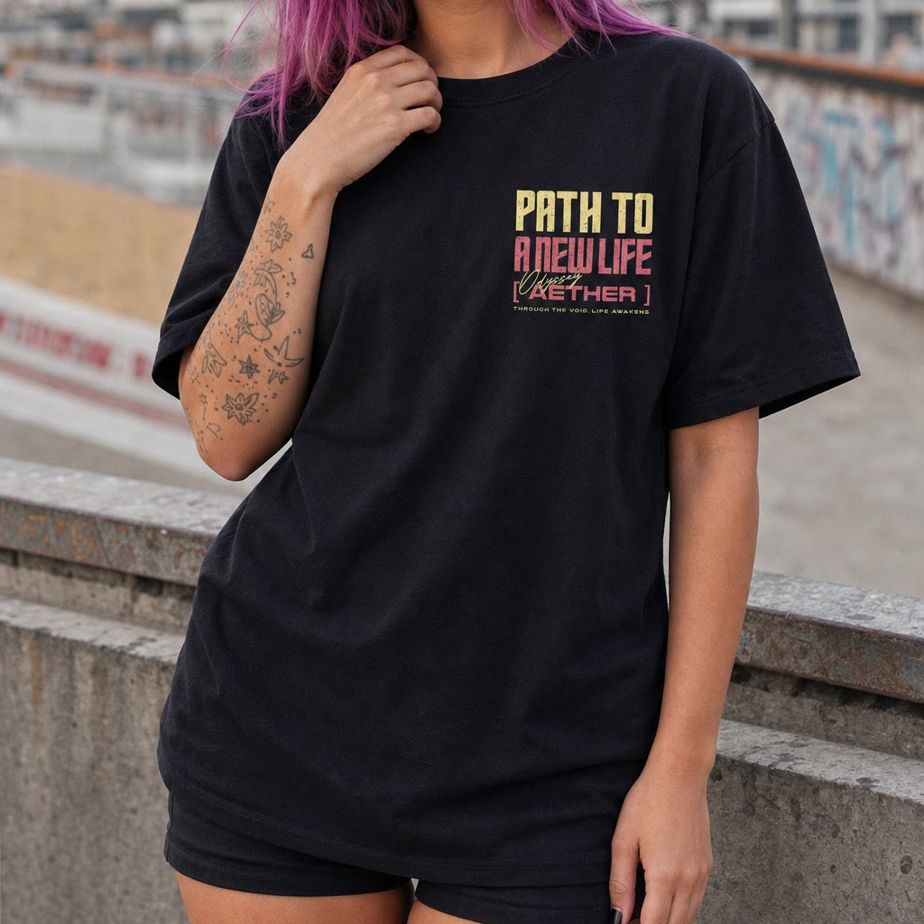 Path to a New Life | Tiny Braver Than Before Tee