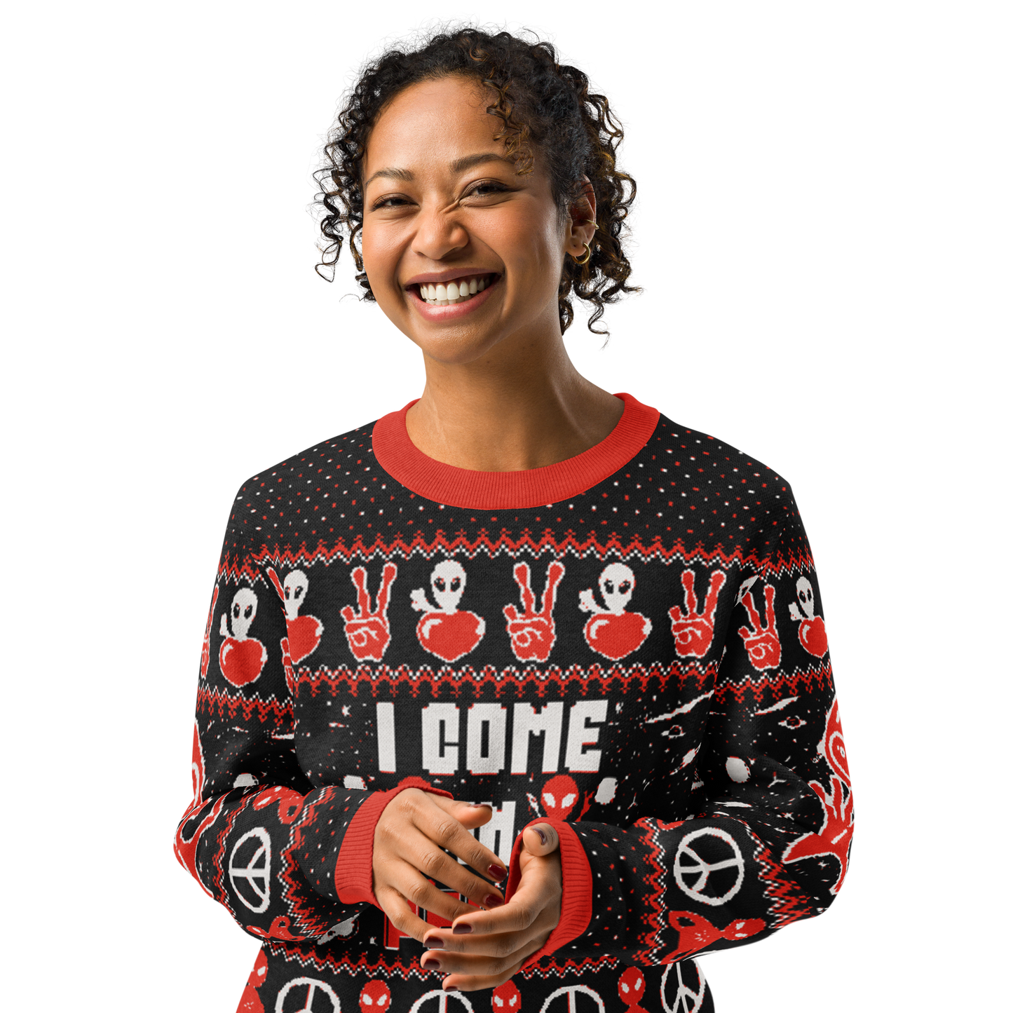 I Come In Peace Sweater