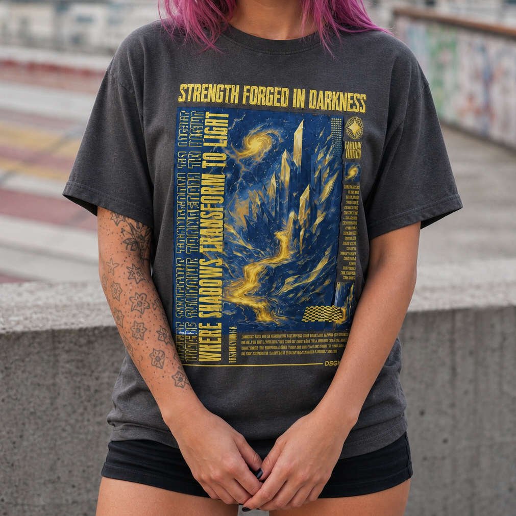 Strength Forged | Resilience Through the Fire Tee