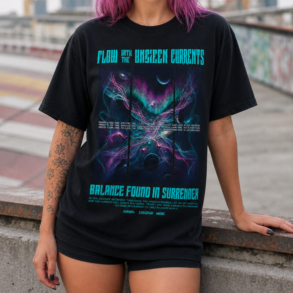 Flow With the Unseen | Surrender Is Still Strength Tee