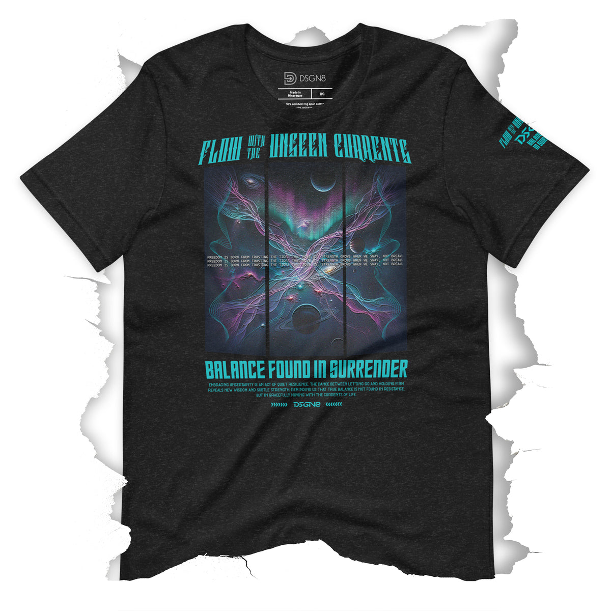 Flow With the Unseen | Surrender Is Still Strength Tee