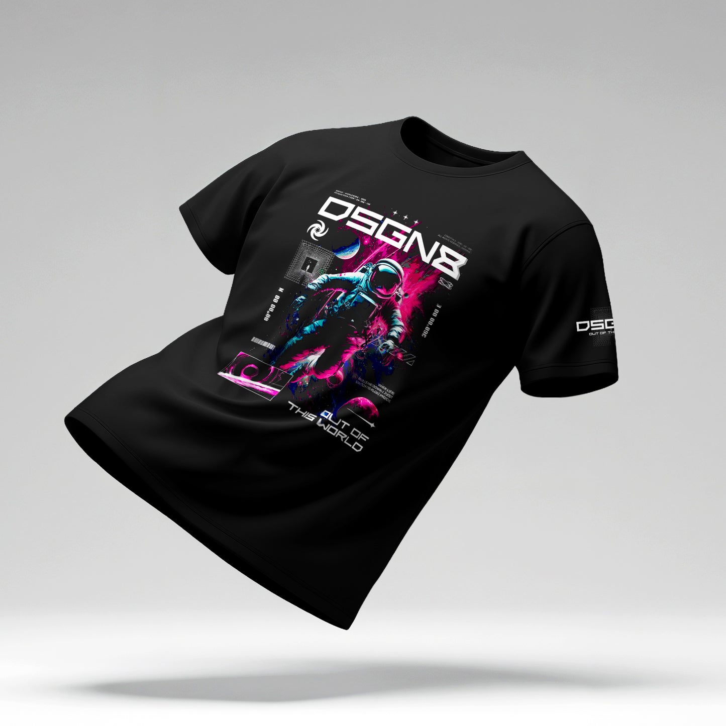 Out of This World Astronaut | Dissociation Float Mode Tee
