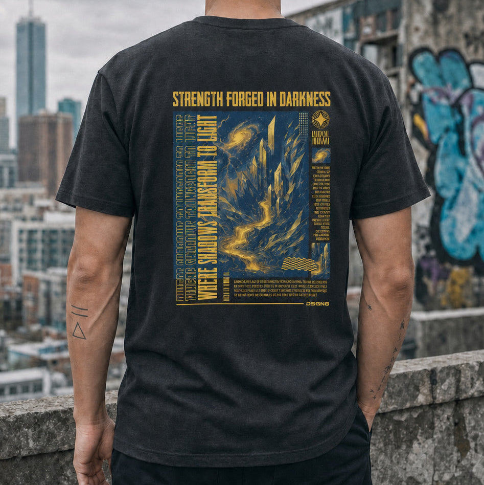 Strength Forged | Resilience Through the Fire Tee
