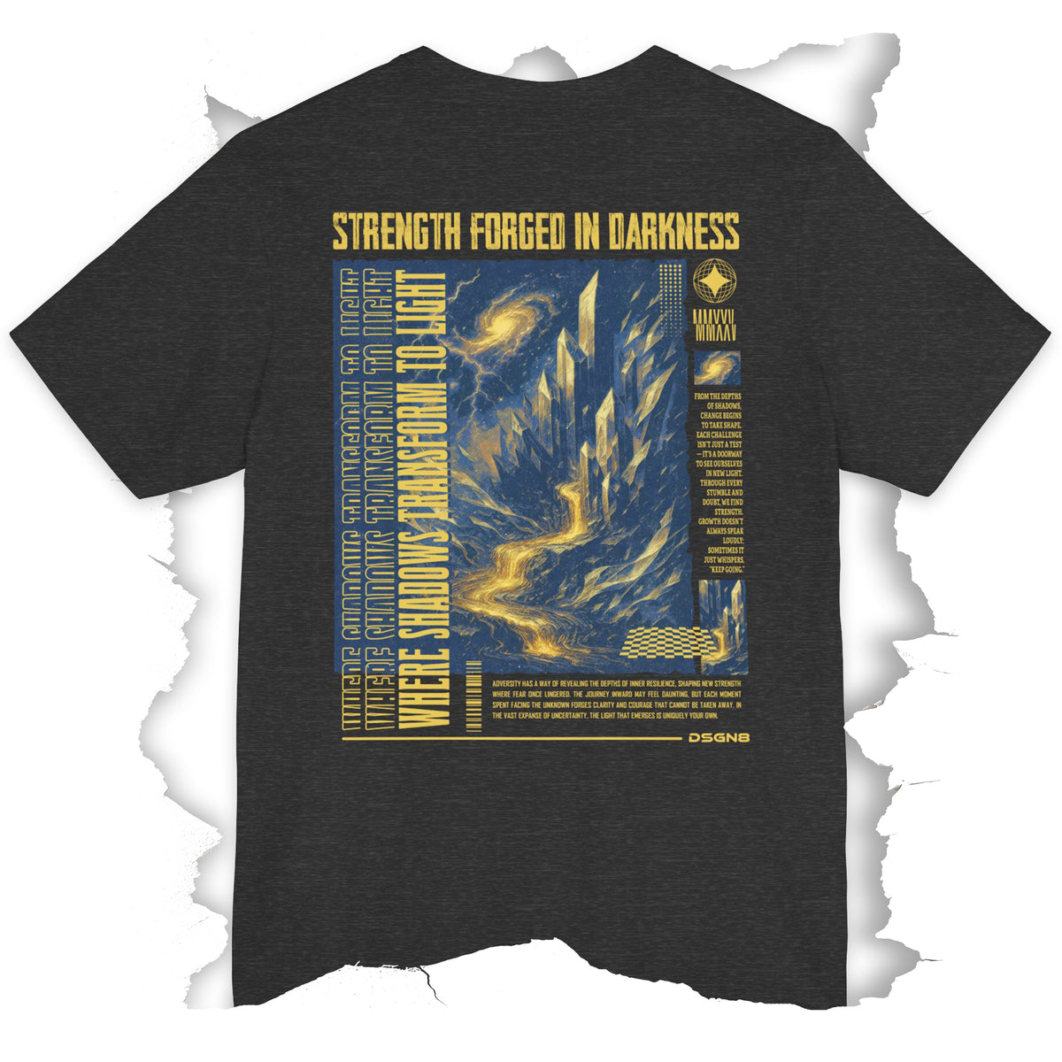 Strength Forged | Resilience Through the Fire Tee