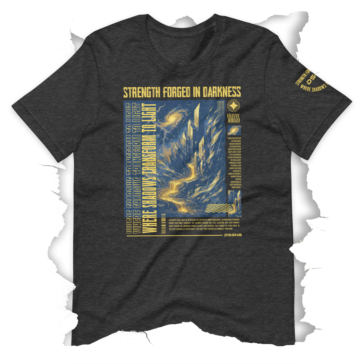 Strength Forged | Resilience Through the Fire Tee