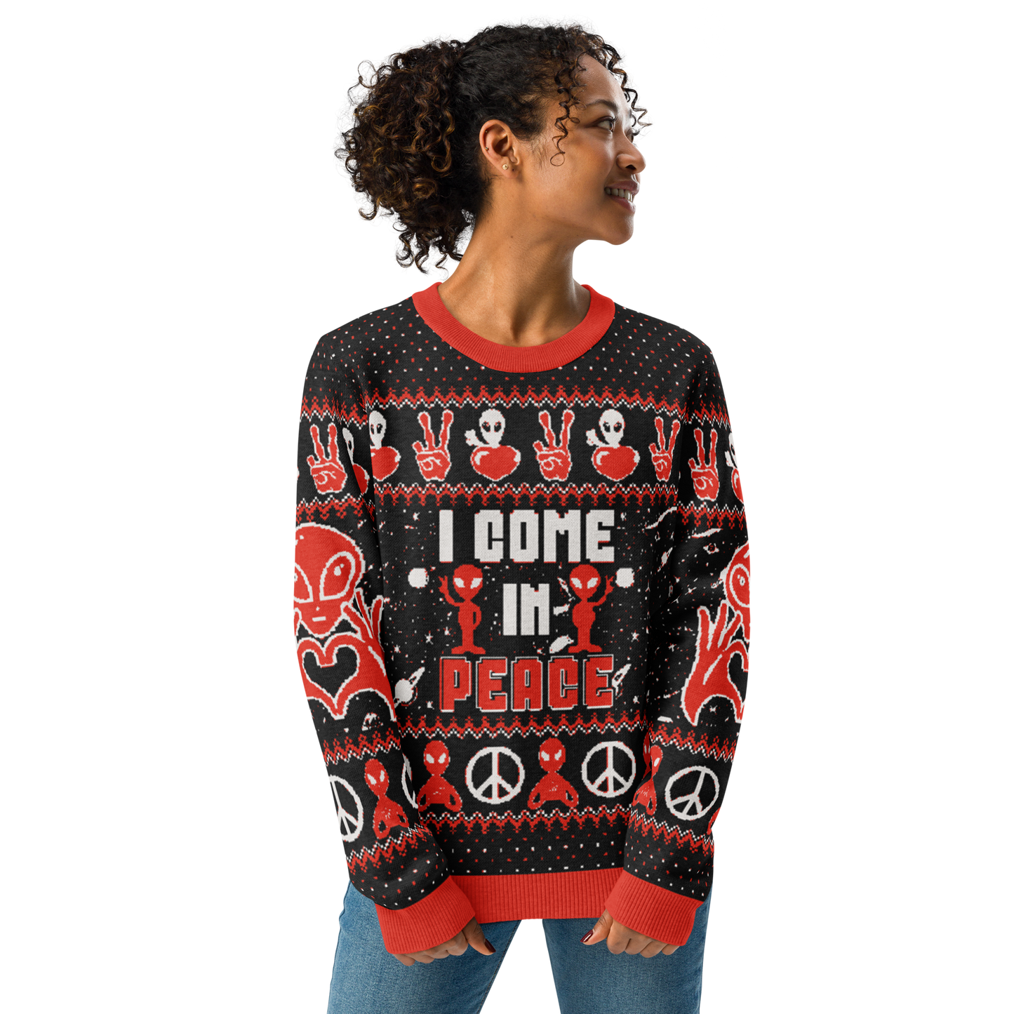 I Come In Peace Sweater