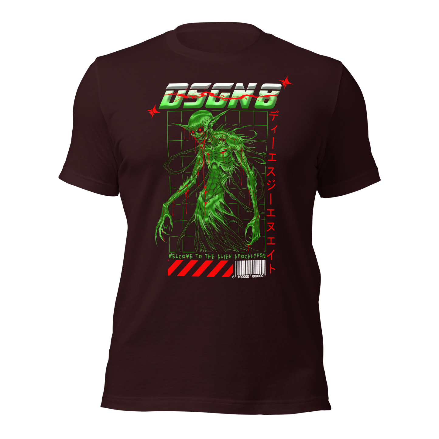t-shirt-oxblood-black-front